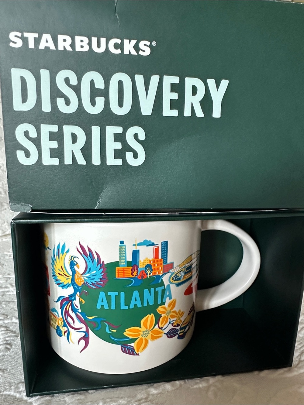 NIB Starbucks Atlanta 14oz Coffee Mug 2024 DISCOVERY SERIES *NEW IN BOX* Cup DS